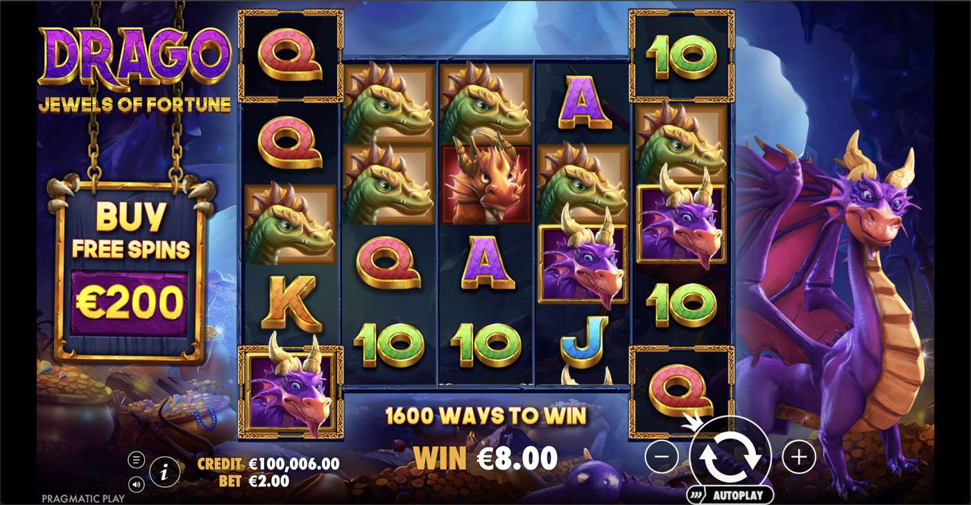 Drago - Jewels of Fortune: image of winning