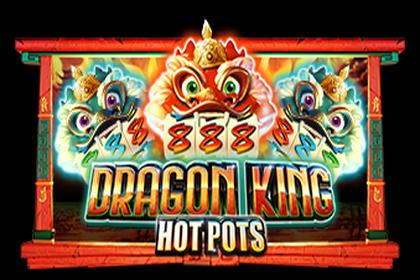 Dragon King Hot Pots Online Slot Logo