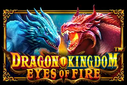 Dragon Kingdom - Eyes of Fire Online Slot Logo