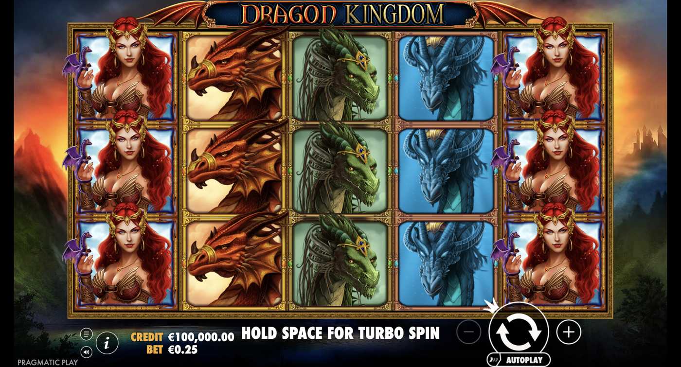 Dragon Kingdom: image of main menu