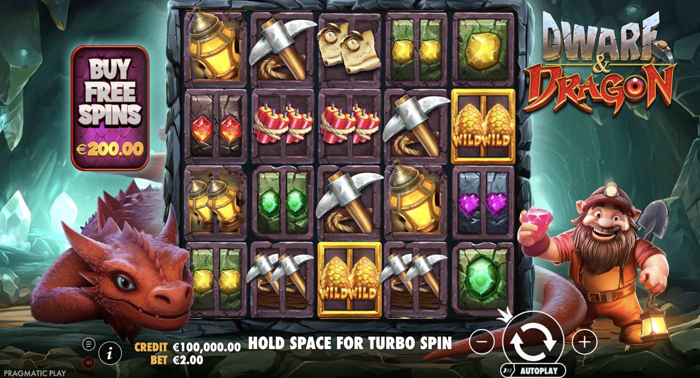 Dwarf & Dragon: image of main menu