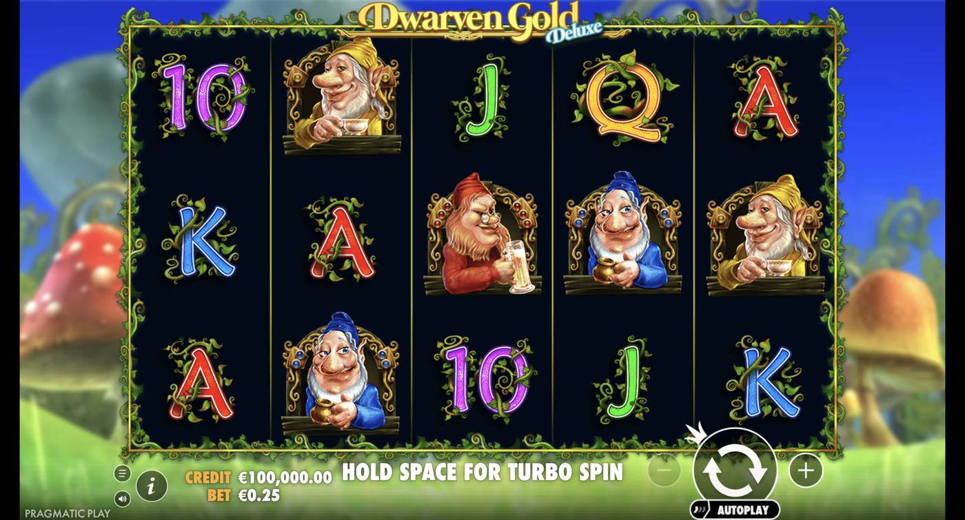 Dwarven Gold Deluxe: image of main menu
