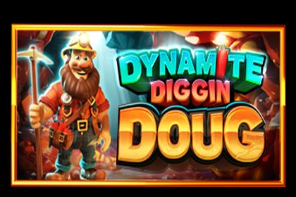 Dynamite Diggin Doug Online Slot Logo