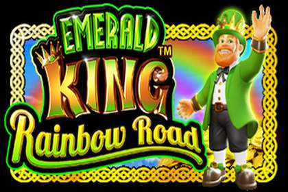 Emerald King Rainbow Road Online Slot Logo