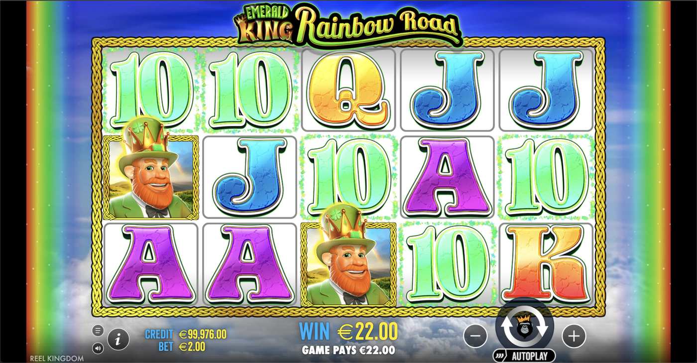 Emerald King Rainbow Road: image of winning