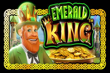 Emerald King Online Slot Logo