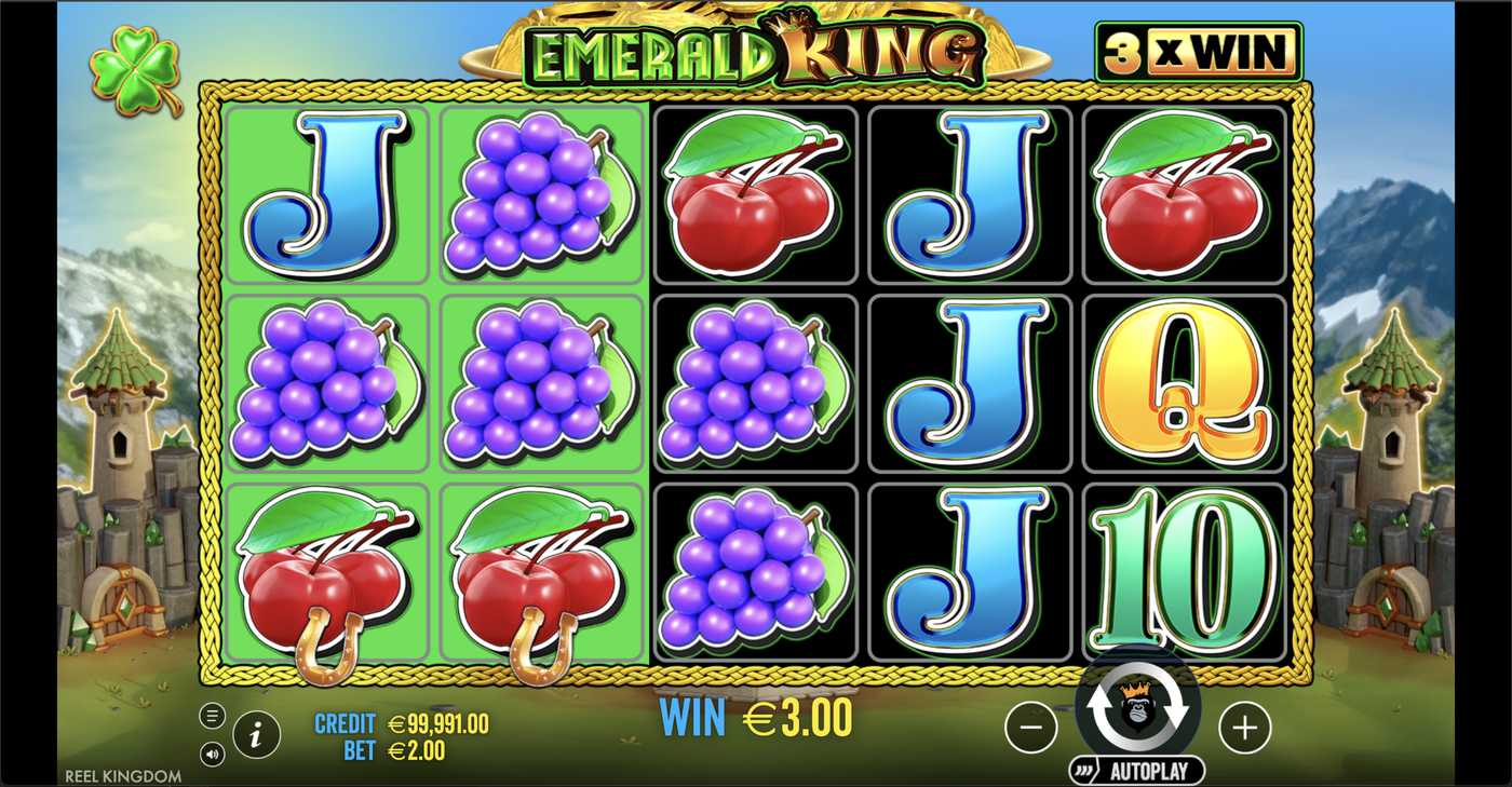 Emerald King: image of winning