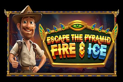Escape the Pyramid - Fire & Ice Online Slot Logo