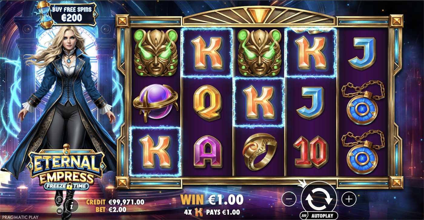 Eternal Empress - Freeze Time: image of winning