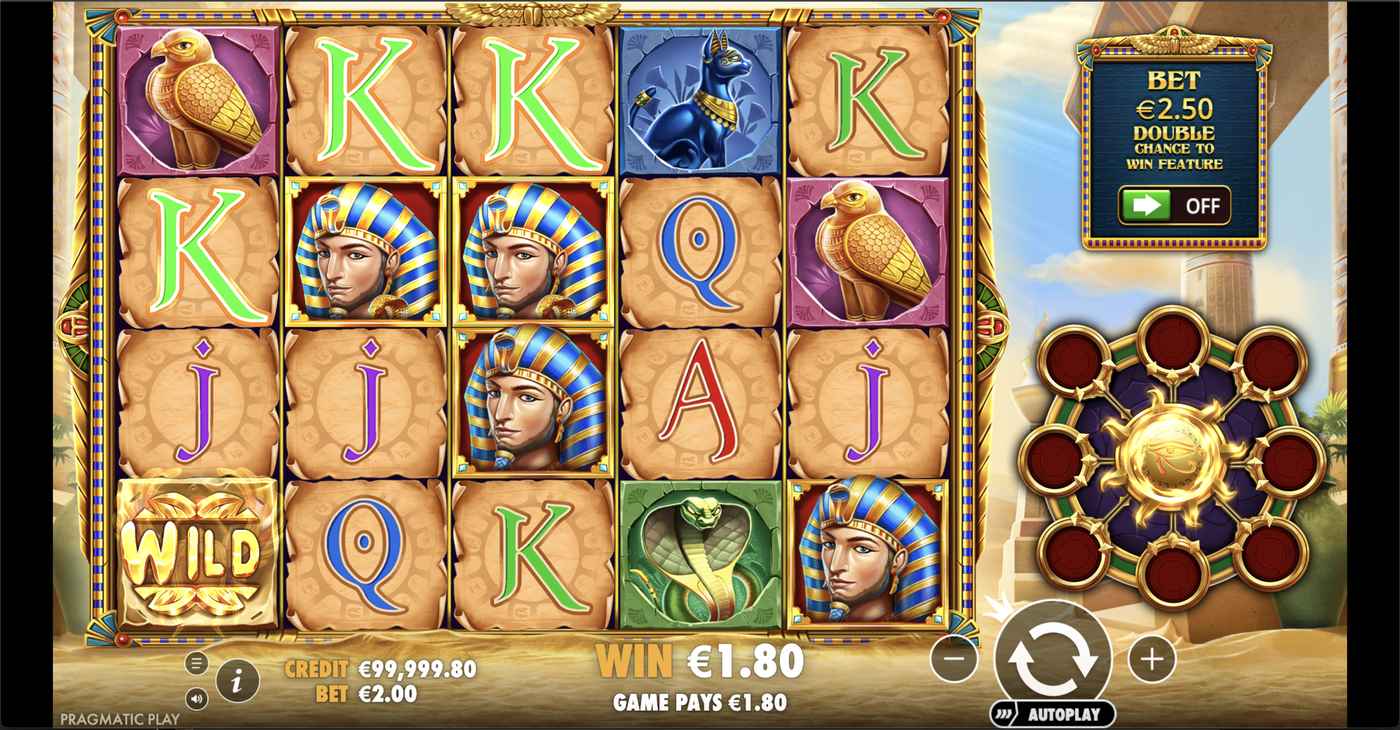 Eye of Cleopatra: image of winning