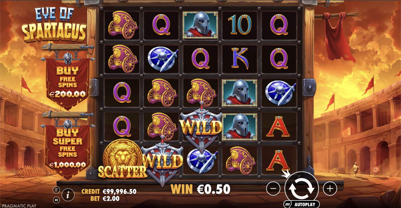 Eye of Spartacus: image of winning