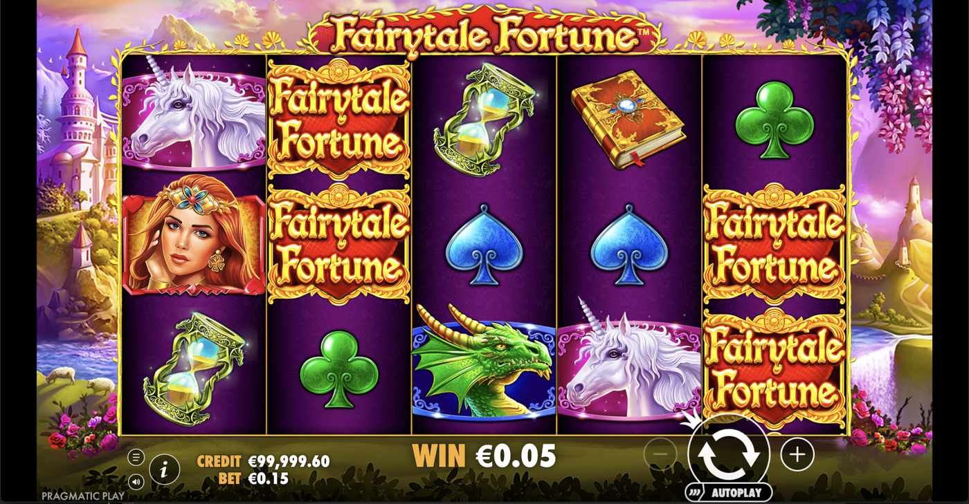 Fairytale Fortune: image of winning