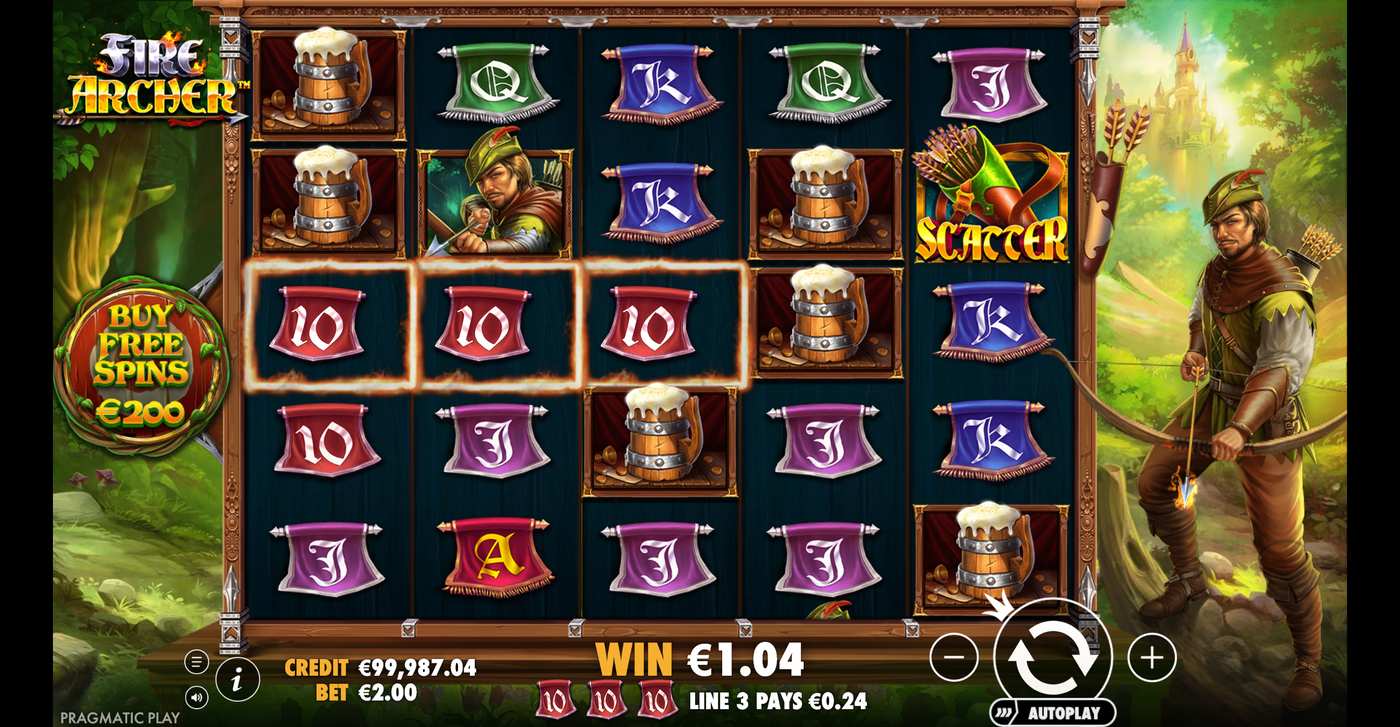Fire Archer: image of winning
