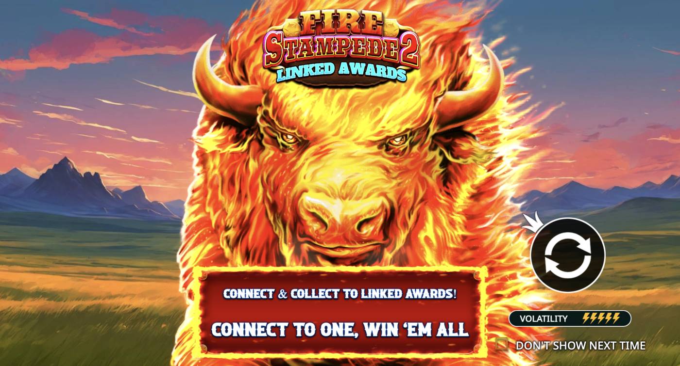 Fire Stampede 2: image of main menu
