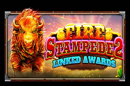 Fire Stampede 2 Online Slot Logo