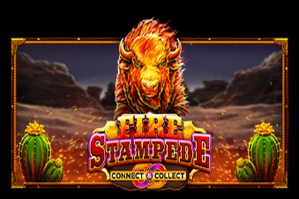 Fire Stampede Online Slot Logo