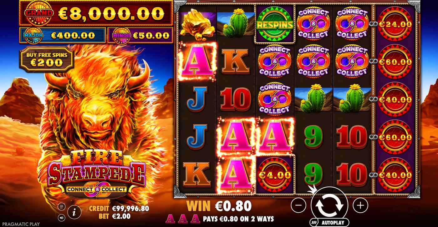 Fire Stampede: image of winning