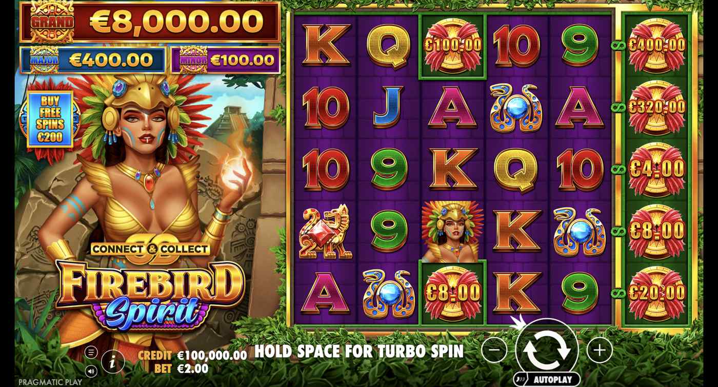 Firebird Spirit: image of main menu