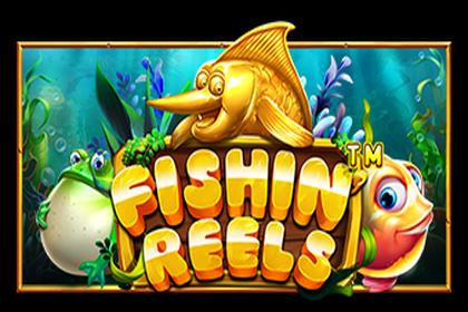 Fishin' Reels Online Slot Logo