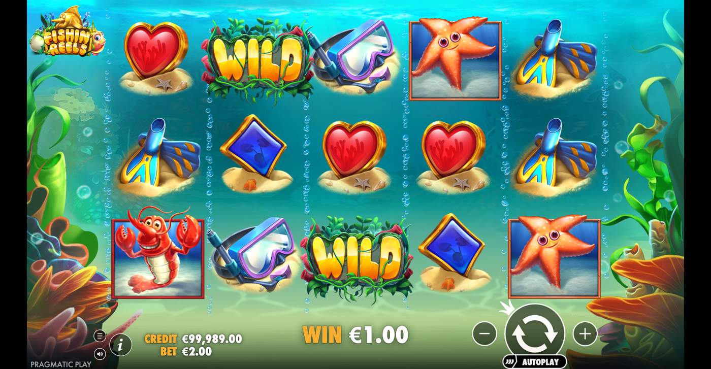 Fishin' Reels: image of winning