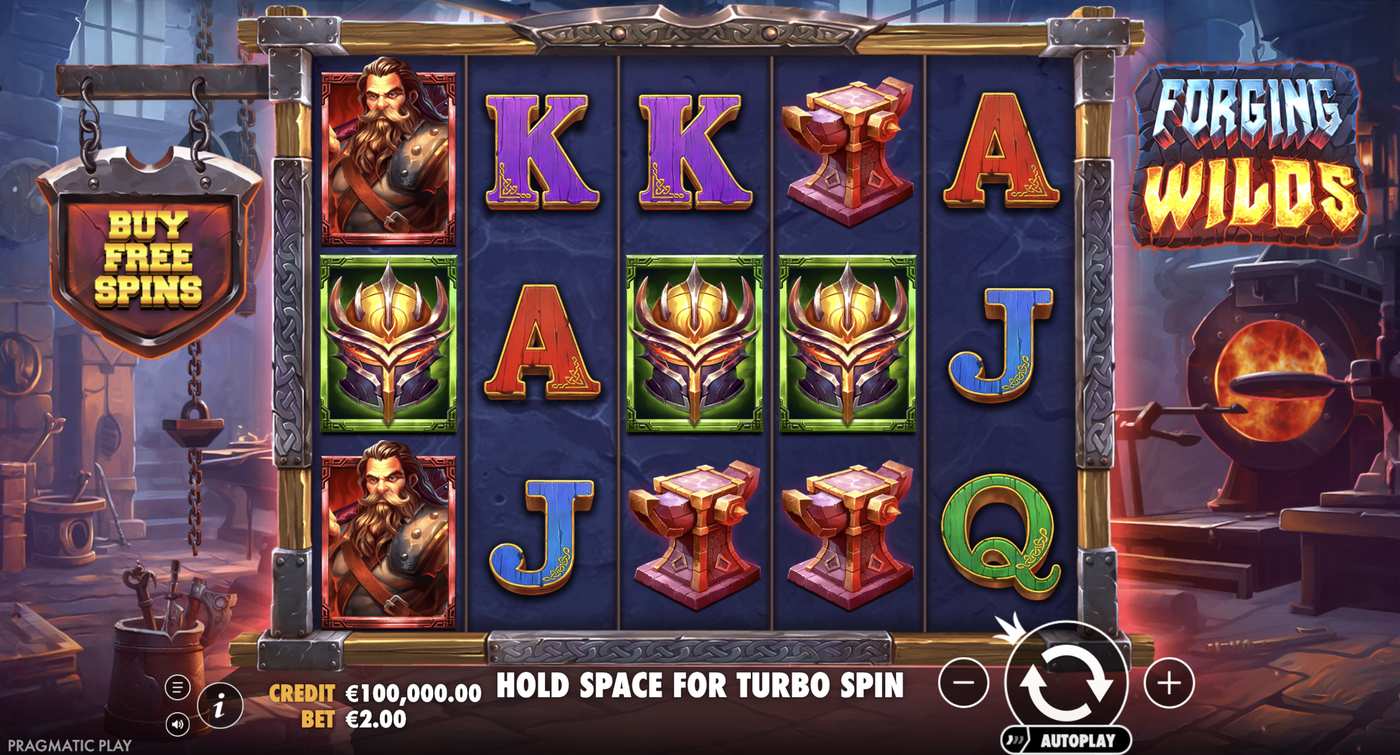 Forging Wilds: image of main menu