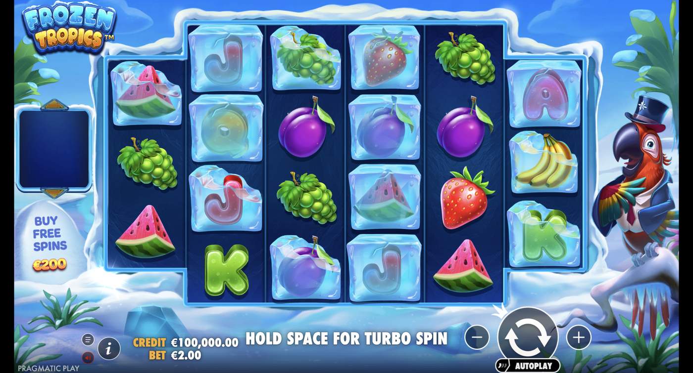 Frozen Tropics: image of main menu