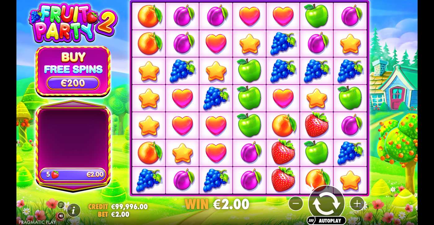 Fruit Party 2: image of winning