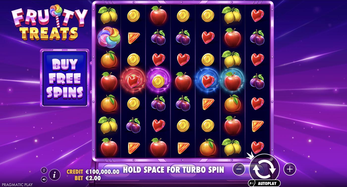 Fruity Treats: image of main menu