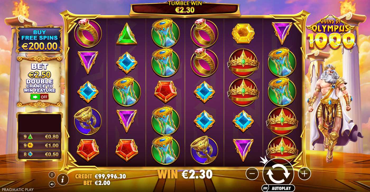 Gates of Olympus 1000: image of winning