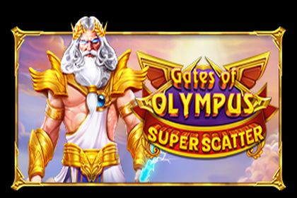 Gates of Olympus Super Scatter Online Slot Logo