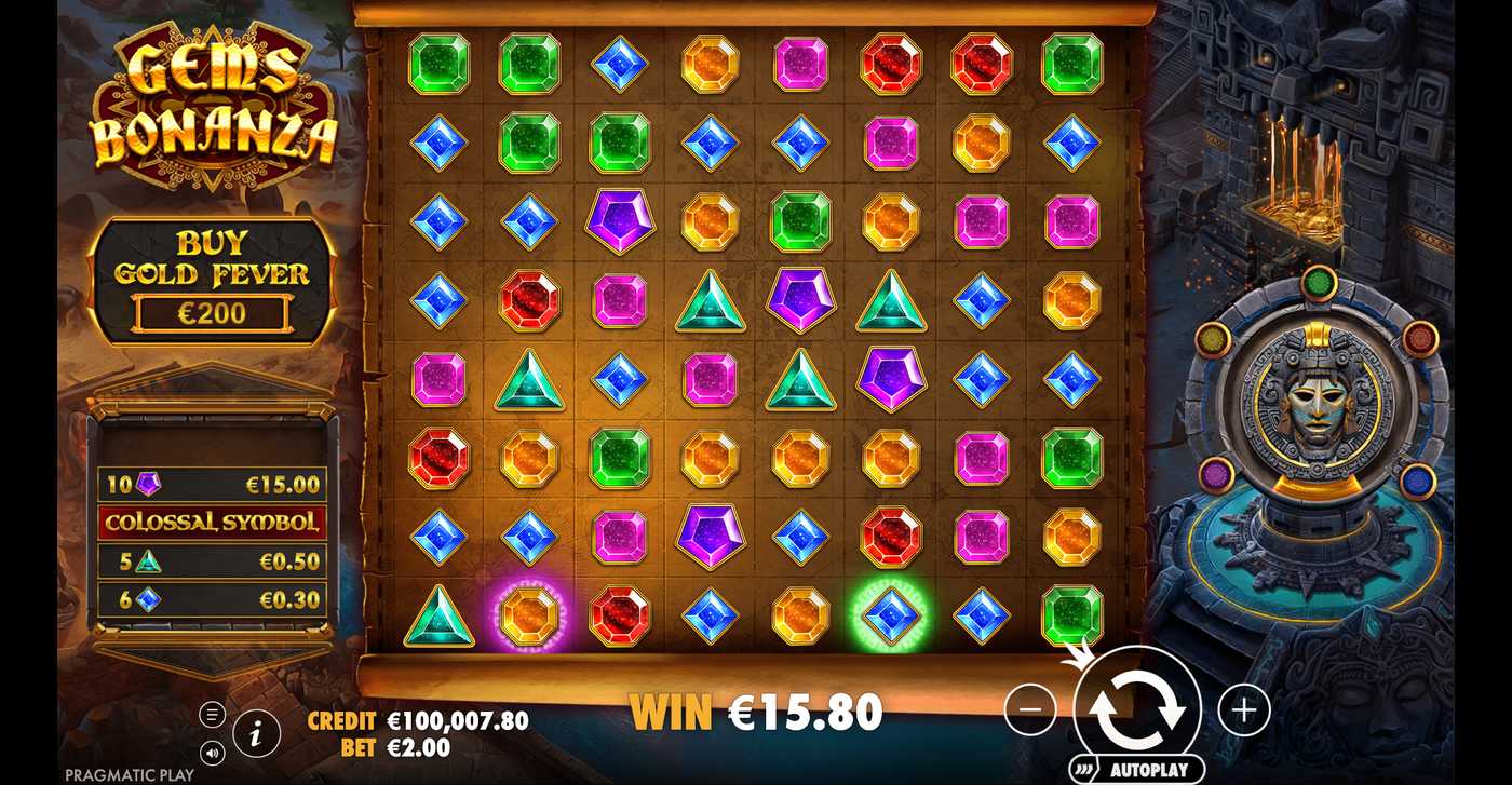 Gems Bonanza: image of winning