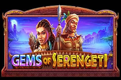Gems of Serengeti Online Slot Logo