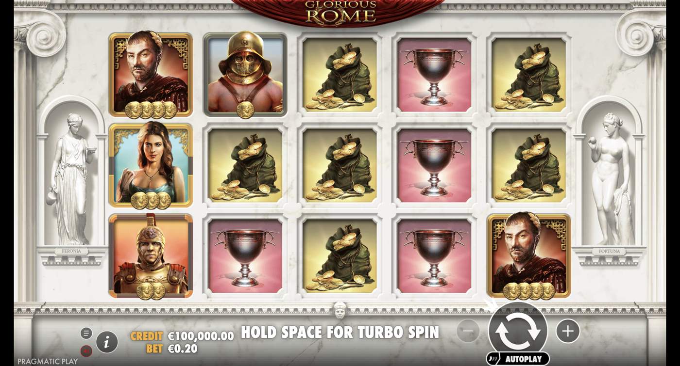 Glorious Rome: image of main menu