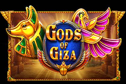 Gods of Giza Online Slot Logo
