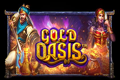 Gold Oasis Online Slot Logo