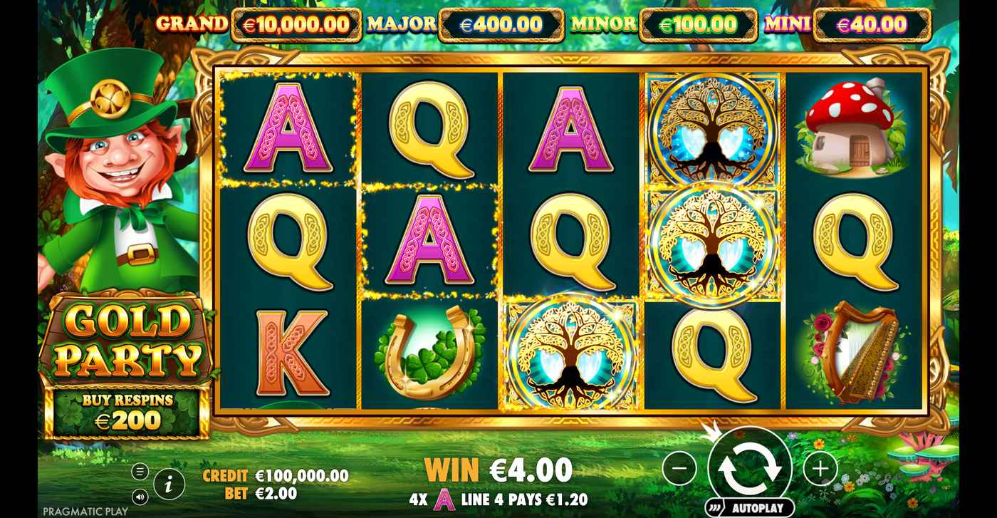 Gold Party: image of winning