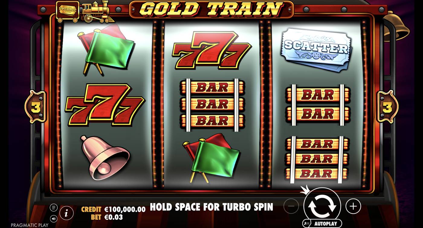 Gold Train: image of main menu