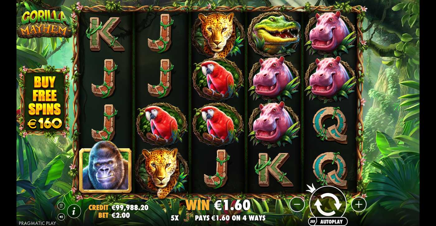 Gorilla Mayhem: image of winning