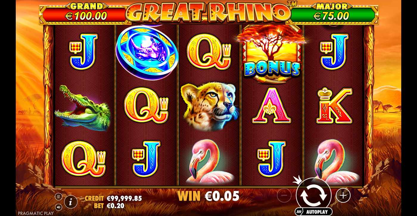 Great Rhino: image of winning