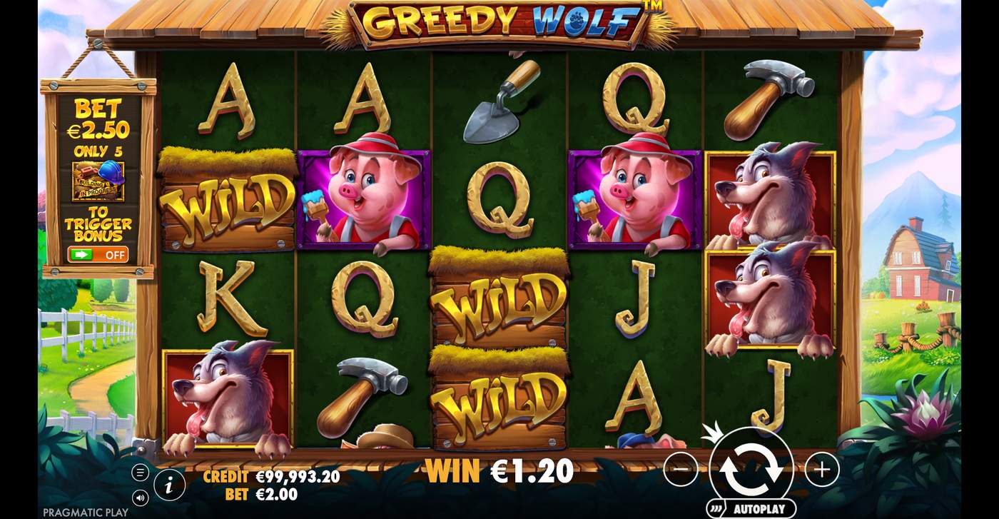 Greedy Wolf: image of winning