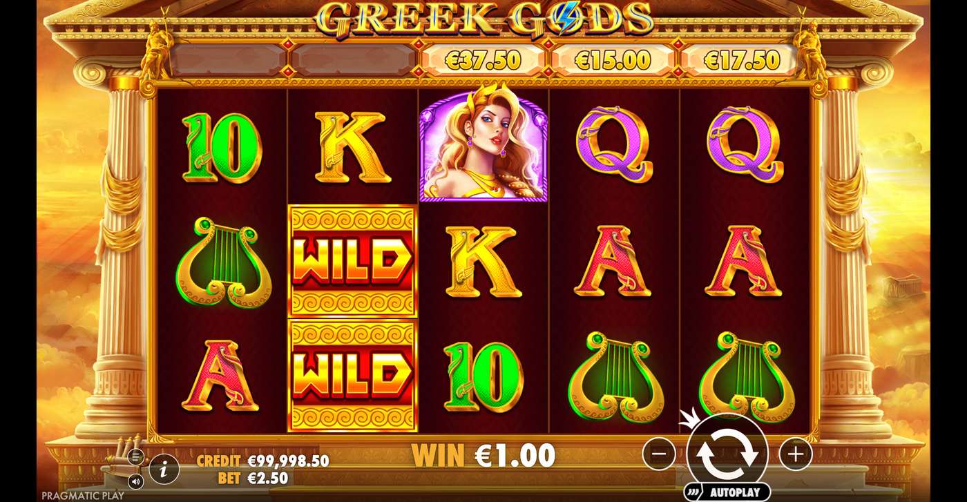 Greek Gods: image of winning