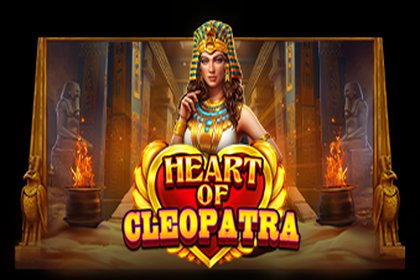 Heart of Cleopatra Online Slot Logo