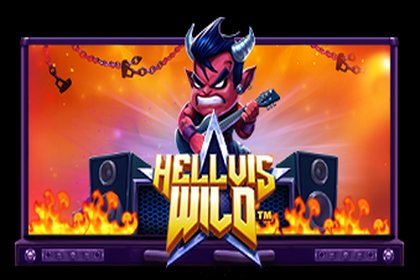 Hellvis Wild Online Slot Logo