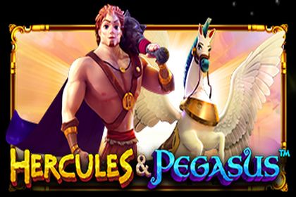 Hercules and Pegasus Online Slot Logo