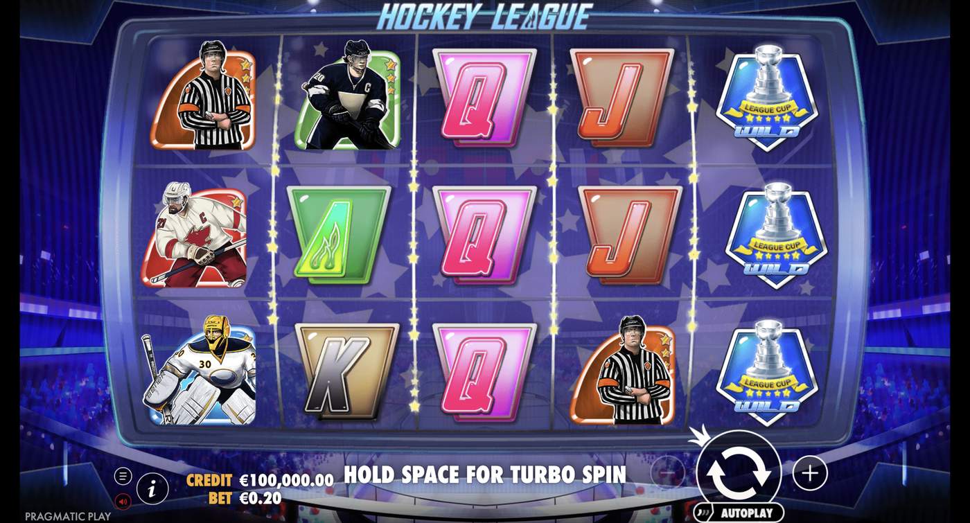 Hockey League: image of main menu