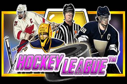 Hockey League Online Slot Logo