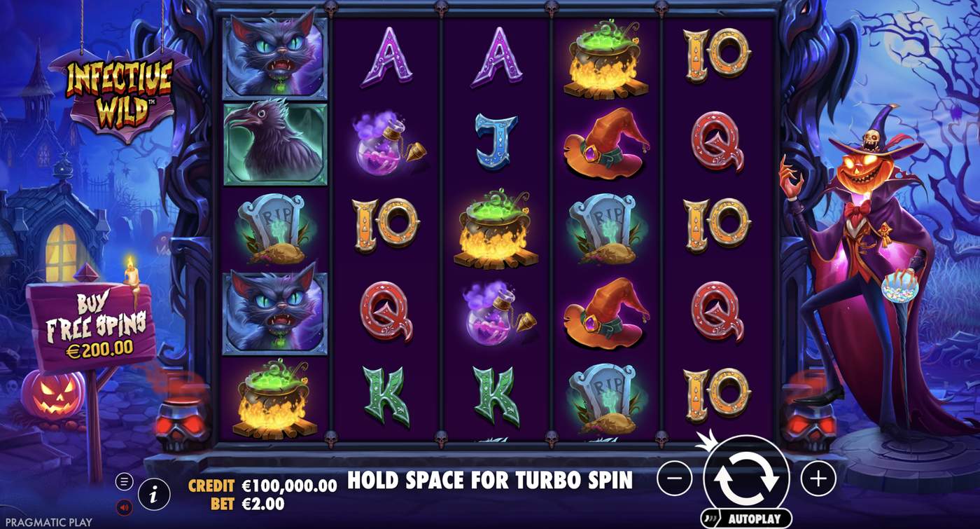 Infective Wild: image of main menu