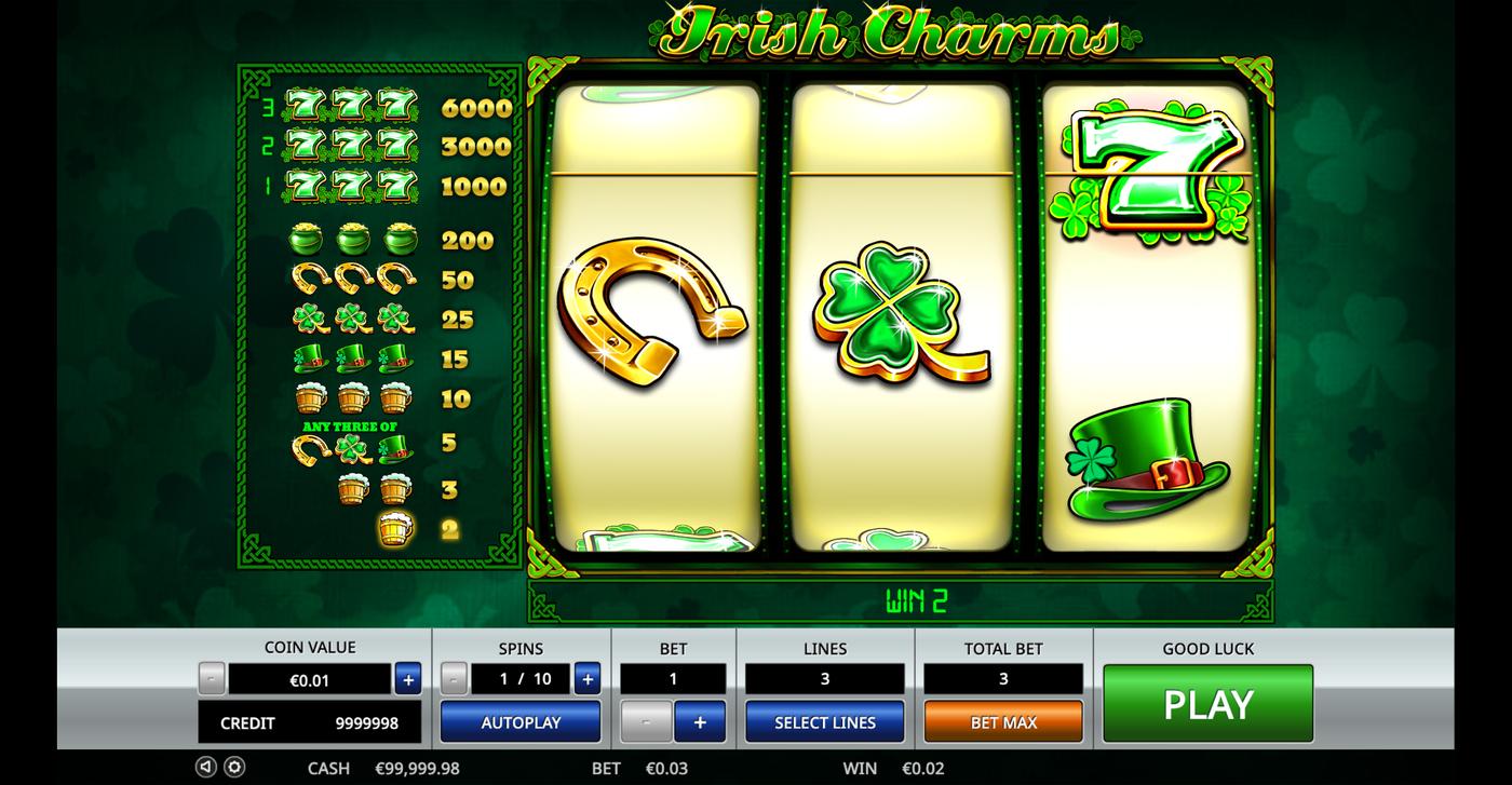 Irish Charms: image of winning