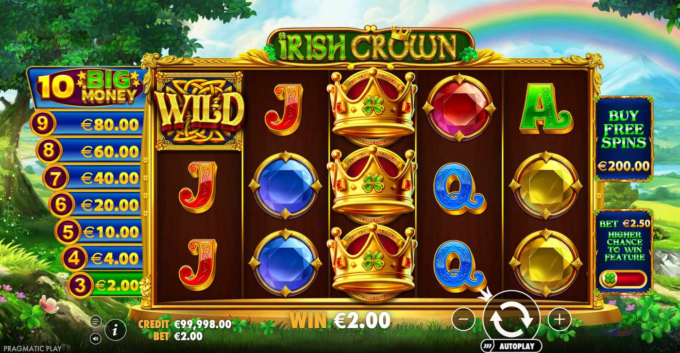 Irish Crown: image of winning
