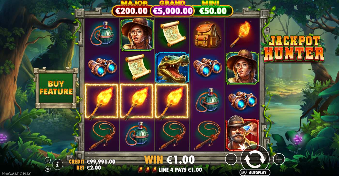 Jackpot Hunter: image of winning